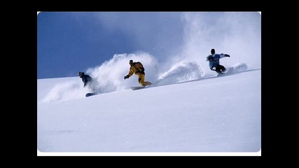 Snowboarding and Skiing