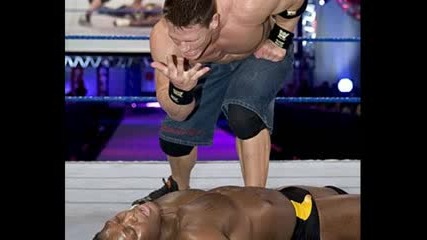 Batista and Jonh Cena