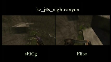 skicg vs Flibo on kz j2s nightcanyon 