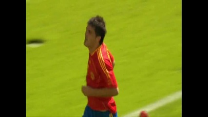 David Villa penalty goal !