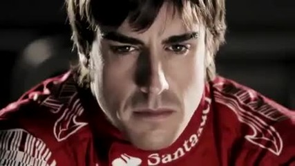 Fernando Alonso - Scuderia Ferrari ( Реклама на мъжки парфюм) 