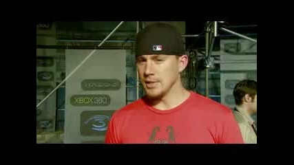 Channing Tatum Interview #1 At Xbox 360 Halo 3 Event