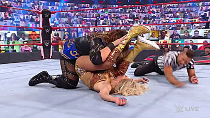 Charlotte Flair & Asuka vs. Nia Jax & Shayna Baszler: Raw, Feb. 22, 2021