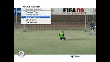 Fifa 08 - България - Румъния - Дузпи