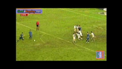 Nikolay Nikolov Goal Montana - Slavia Sofia 2 - 0 (2 - 0 11/09/2009)