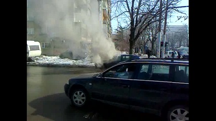 Golf 3 горя в София - част 1