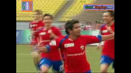 Guilherme Goal Cska Moskva - Krylia Sovetov 2 - 0 (3 - 0 12/09/2009)