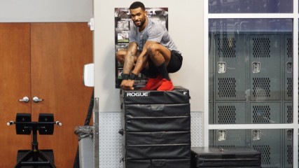 How Montez Ford got the best vertical leap in WWE NXT: WWE Performance Center Workouts, April 13, 2018