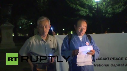 USA: Candle-lit vigil in DC marks 70th anniversary of Nagasaki bombing