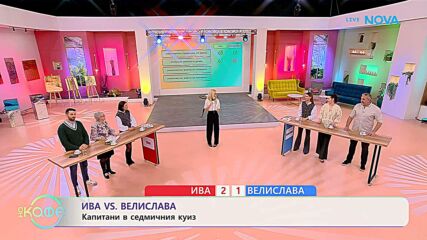 Ива VS Велислава: Капитани в седмичния куиз | На кафе | 27 януари 2026