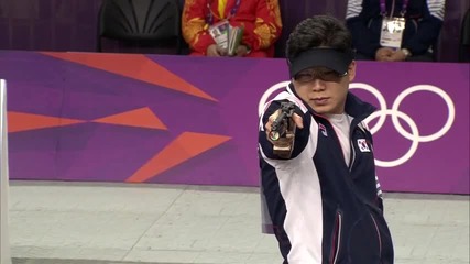 Олимпийски игри 2012 - Спортна стрелба Мъже 10 метра въздушен пистолет Финал