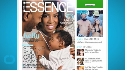Kelly Rowland Debuts Baby Titan Jewell on Essence Cover With Her Hubby