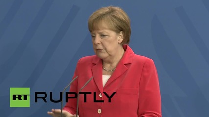 Germany: Merkel talks Ukraine crisis during presser with Poroshenko