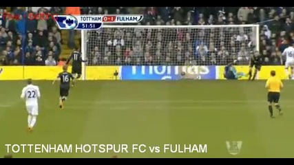 Tottenham Hotspur Fc vs Fulham Fc 0-1 Berbatov 52'