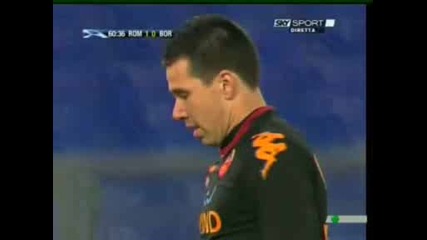 Рома 2:0 Бордо Матео Бриги красив гол 09.12
