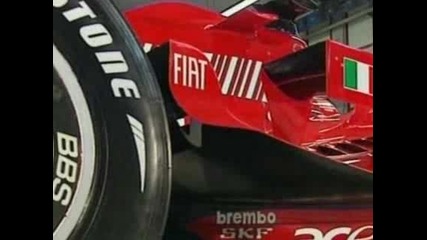 / Болид На Ferrari 2008 / 