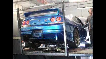 Nissan Skyline Dyno Test