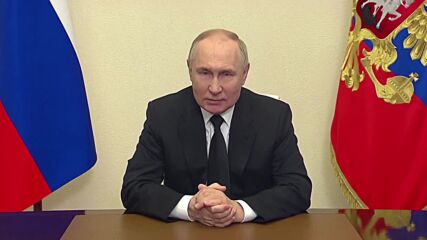 Путин: Това е варварски терористичен акт. Враговете няма да ни разделят (ВИДЕО)