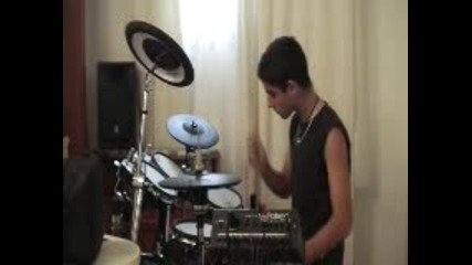 Lordi Bloodred Sandman Drums Cover