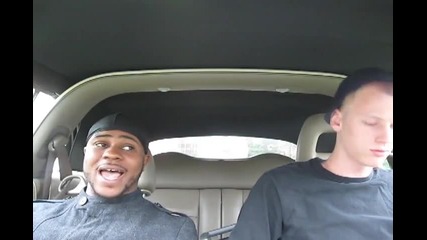 Machine Gun Kelly freestyling a whole song in the car w_ Youngblood