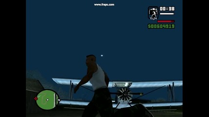 Gta San Andreas : Myth and legends Ghost Plane 1