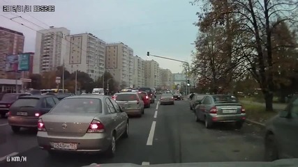 Cars on the road Compilation October 2013 (russia)