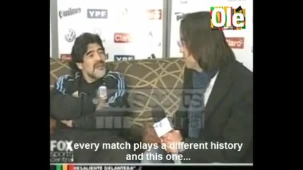maradona - mocks - schweinsteiger - on - camera