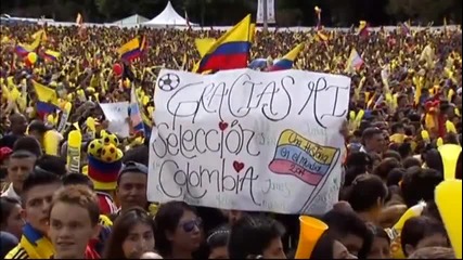 120 хиляди посрещнаха колумбийските герои