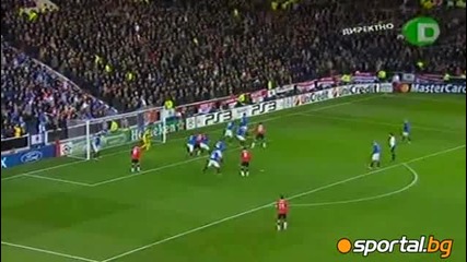 Рейнджърс - Манчестър Юнайтед 0:1 24.11.2010г.