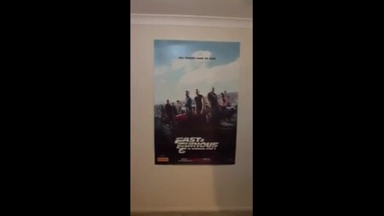 Маниашкият официален постер на филма Бързи и Яростни 6 (2013)