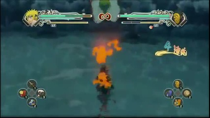 Naruto shippuden ultimate ninja storm Generations Gameplay Minato vs Tobi