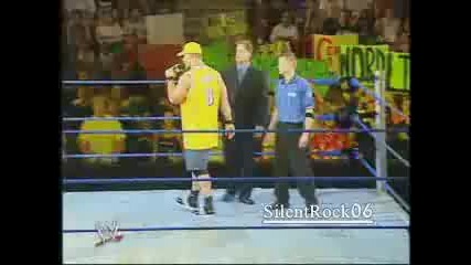 Smackdown 2003 John Cena Rapping On The Undertaker After Vengeance 2003