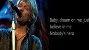 Bon Jovi - Nobody's Hero - Превод