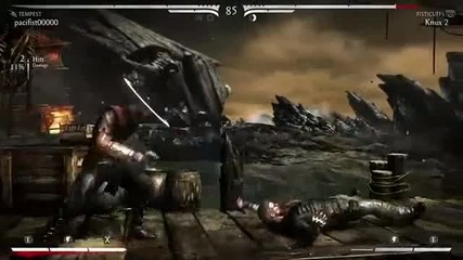 Mortal Kombat X - Johnny Cage vs Kung Lao