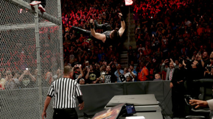 Shane McMahon sends Kevin Owens crashing onto the announce table: WWE Hell in a Cell 2017 (WWE Network Exclusive)
