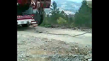 gruas peninsular ltm1500 remolcada