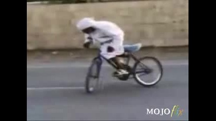 Луд Арабин на колело [drift]