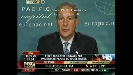 Peter Schiff по Fox Business - 08 февруари 2010 - залага с/у Фед 
