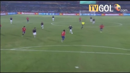 Chile 0 - 2 Spain 