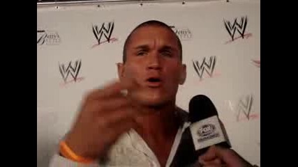 Randy Orton Interview at Summerslam 2009