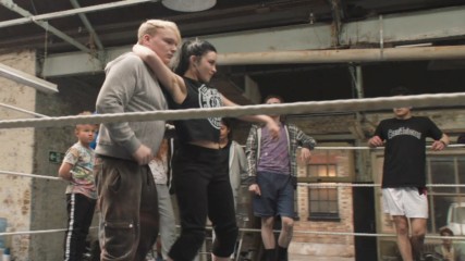 The stars of "Fighting with My Family" learn what it takes to be a WWE Superstar