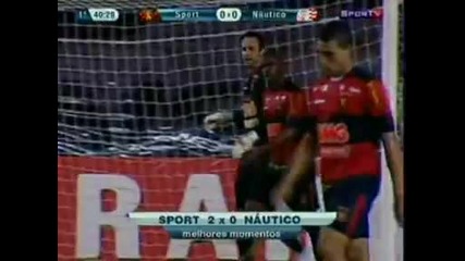 Бразилия Серия Б. Sport Recife - Nautico. Акценти от срещата.