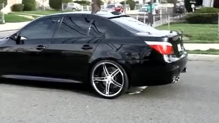 Bmw E60 M5 Леко Издрифтване