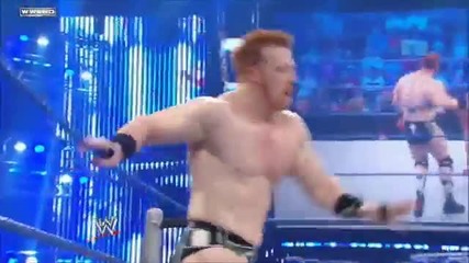 Sheamus-brogue Kick to khali