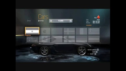Xbox 360 + Need For Speed Undercover Car Costumization Hd