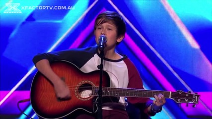 14-годишено момче просълзи журито и побърка публиката - The X Factor Australia 2013