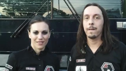 Lacuna Coil правят специално видео обръщение към българските си фенове! - Loud Festival