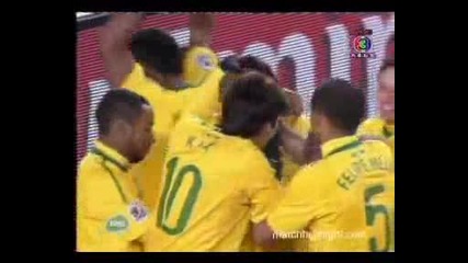 World Cup Бразилия - Северна Корея 1:0 maicon 