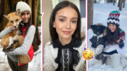 Нина Добрев със сладко видео от детството си за ЧРД, гаджето ѝ я изложи с криндж кадри