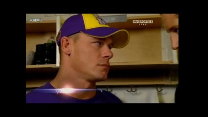 Wwe raw [11.01.10] John Cena Wade Barrett and David Otunga Backstage Segment